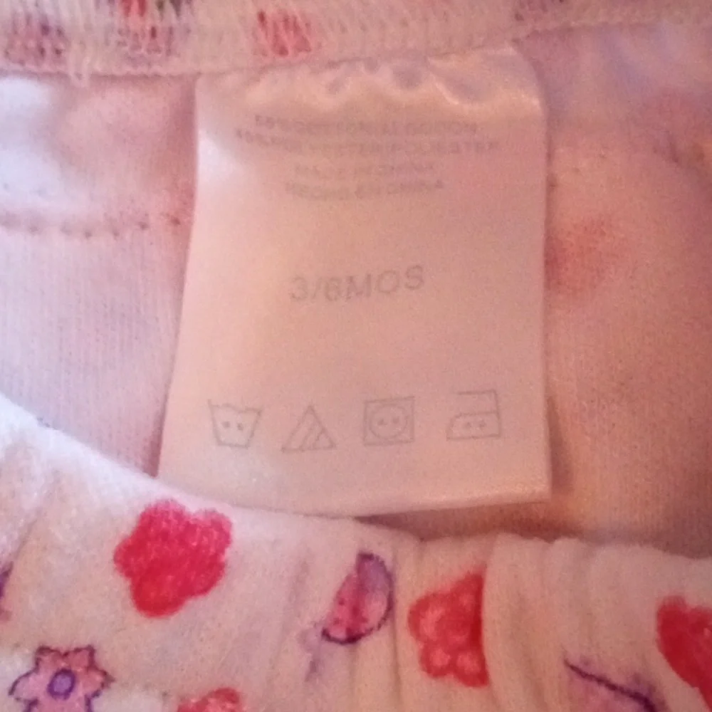 4/$20 Baby Girl 3-6 Months Ruffled Bloomers Diaper Cover